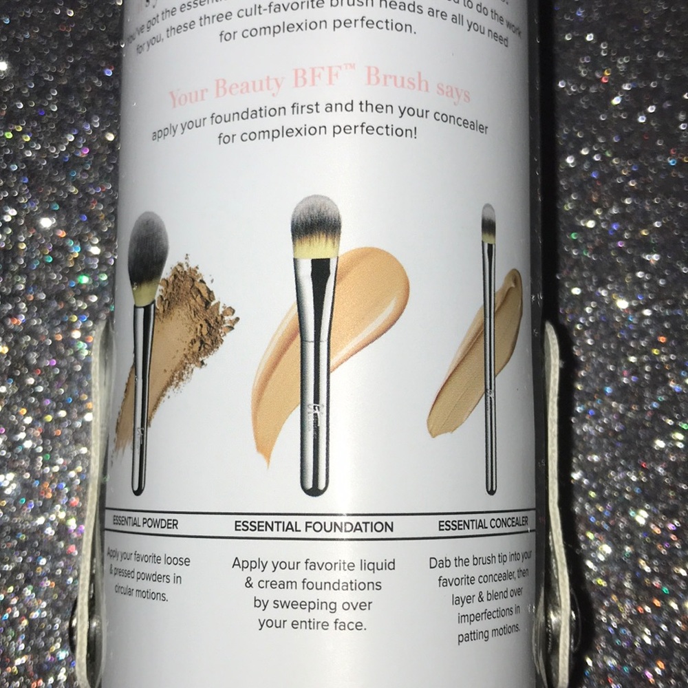It’s foundation brushes by Ulta beauty